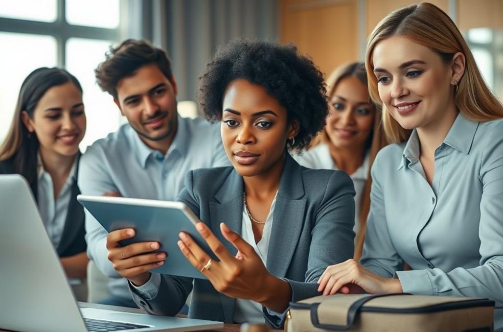 Profissionais trocando mensagens com atenção à clareza e preservação de evidências digitais.