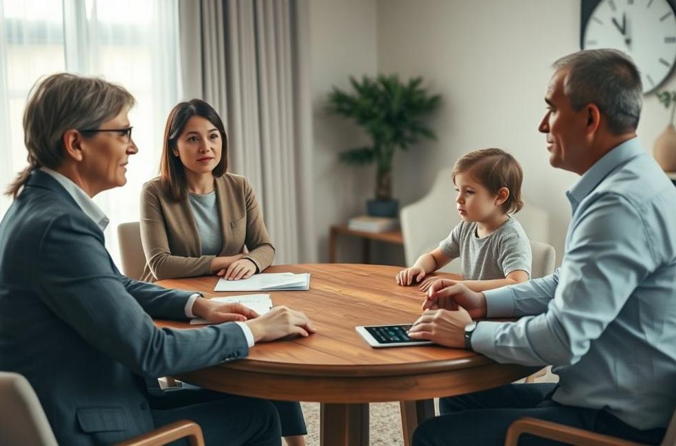 Risco processual e emocional quando não há mediação parental