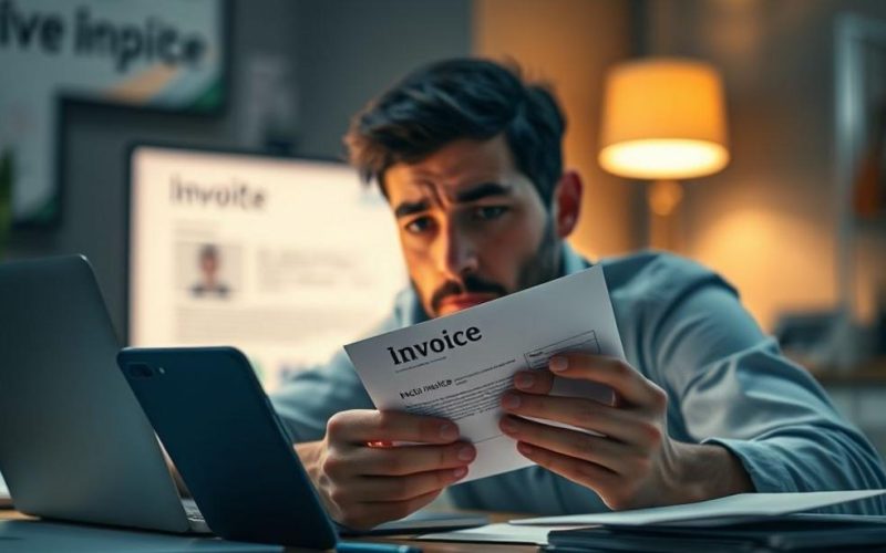 Capa ilustrativa mostrando a tensão ao receber um boleto suspeito por e‑mail.