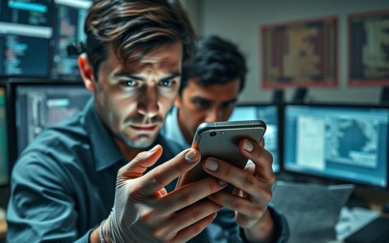 Imagem de capa representando o impacto dos golpes em apps de mensagem e a atuação pericial para proteger provas.