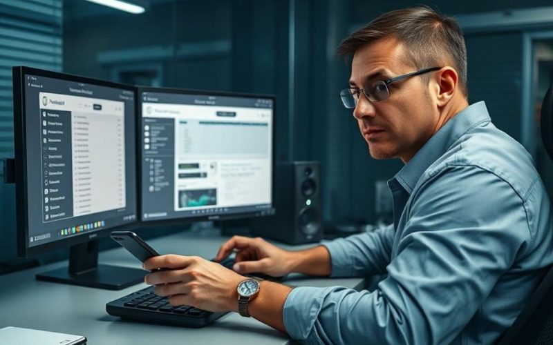 Imagem de capa mostrando a análise de permissões e logs como elementos centrais da proteção da privacidade e da prova digital.